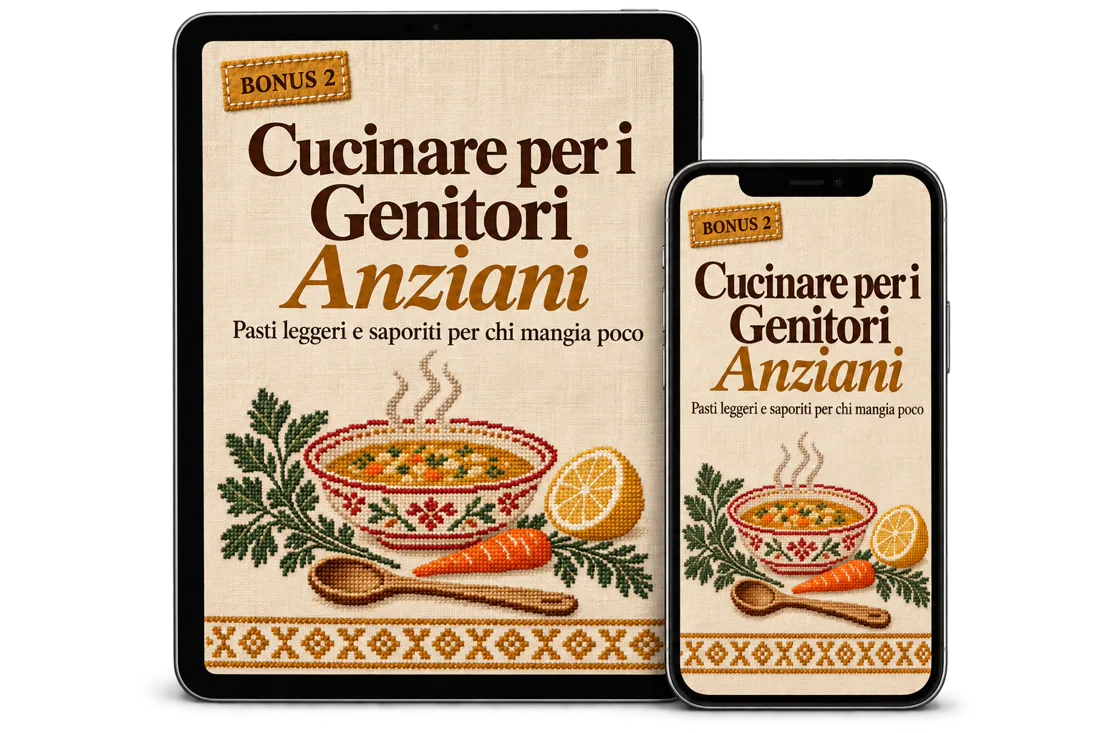 Bonus 2: Cucinare per i Genitori Anziani